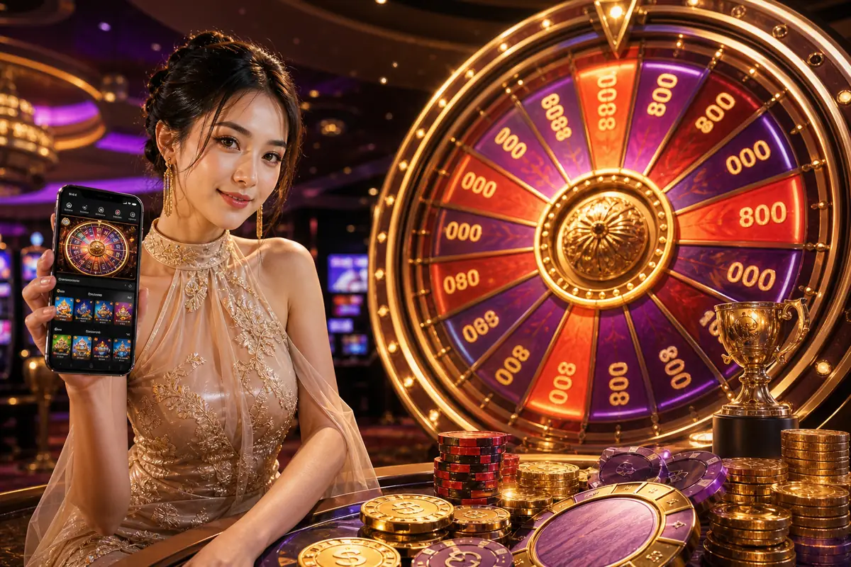 megawin8 Casino strim langsung dealer profesional